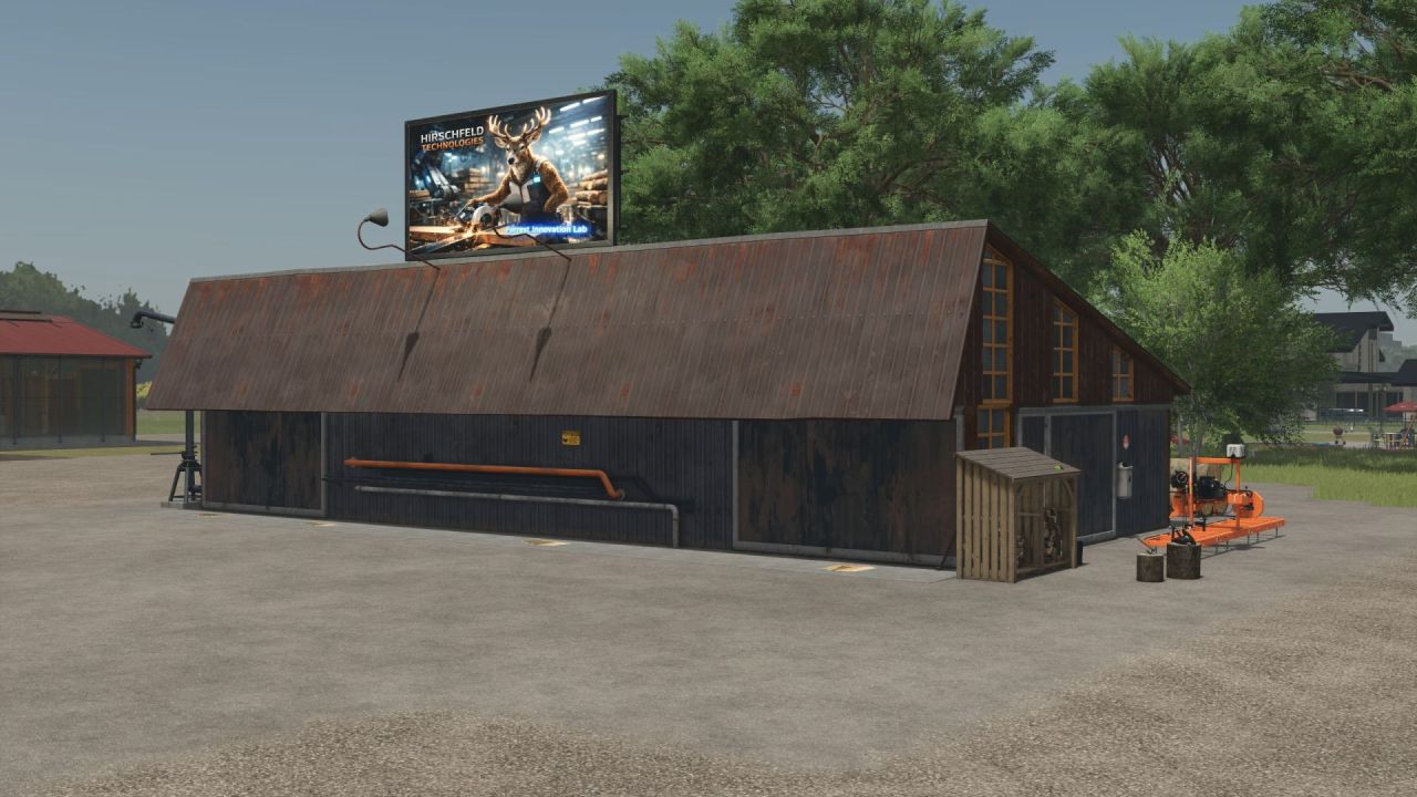 Оптимізована Лісопильня Optimized Sawmill для Максимальної Ефективності у FS25