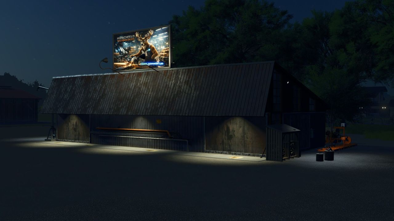 Optimierte Sägewerk für maximale Effizienz in FS25