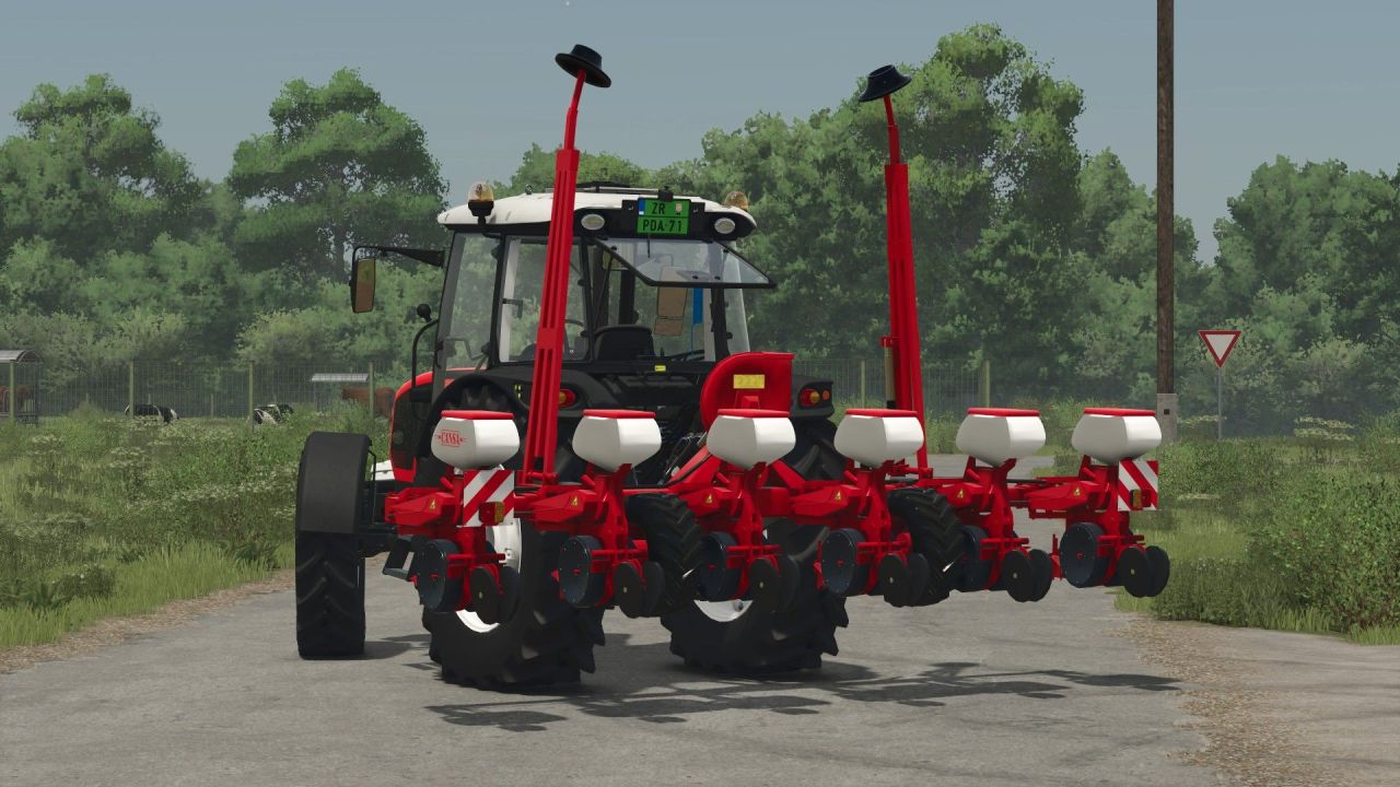 Ефективна 6-рядна Сівалка Cansa 6 row для Farming Simulator 25