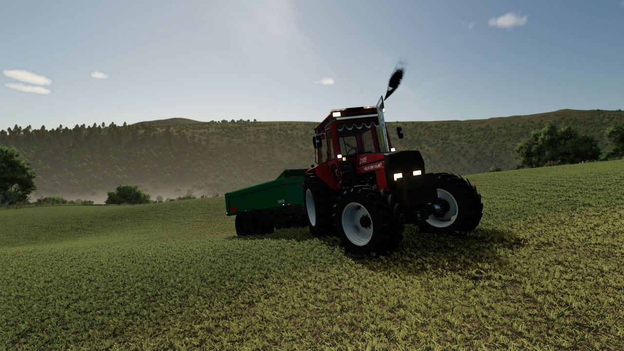 Потужний Трактор Volvo BM Valmet 2105 — 293 к.с. та 80 км/год для FS25