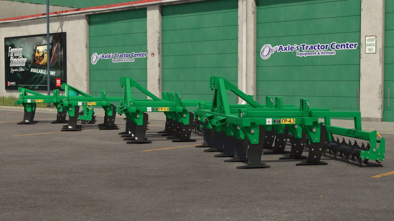 Ефективний Глибокорозпушувач Bilotserkivmaz Subsoilers GR Pack для Farming Simulator 25