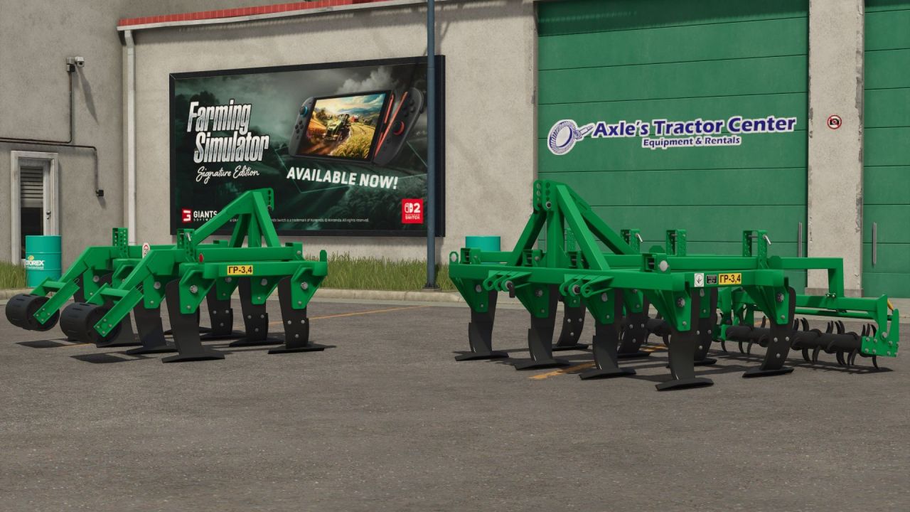 Ефективний Глибокорозпушувач Bilotserkivmaz Subsoilers GR Pack для Farming Simulator 25