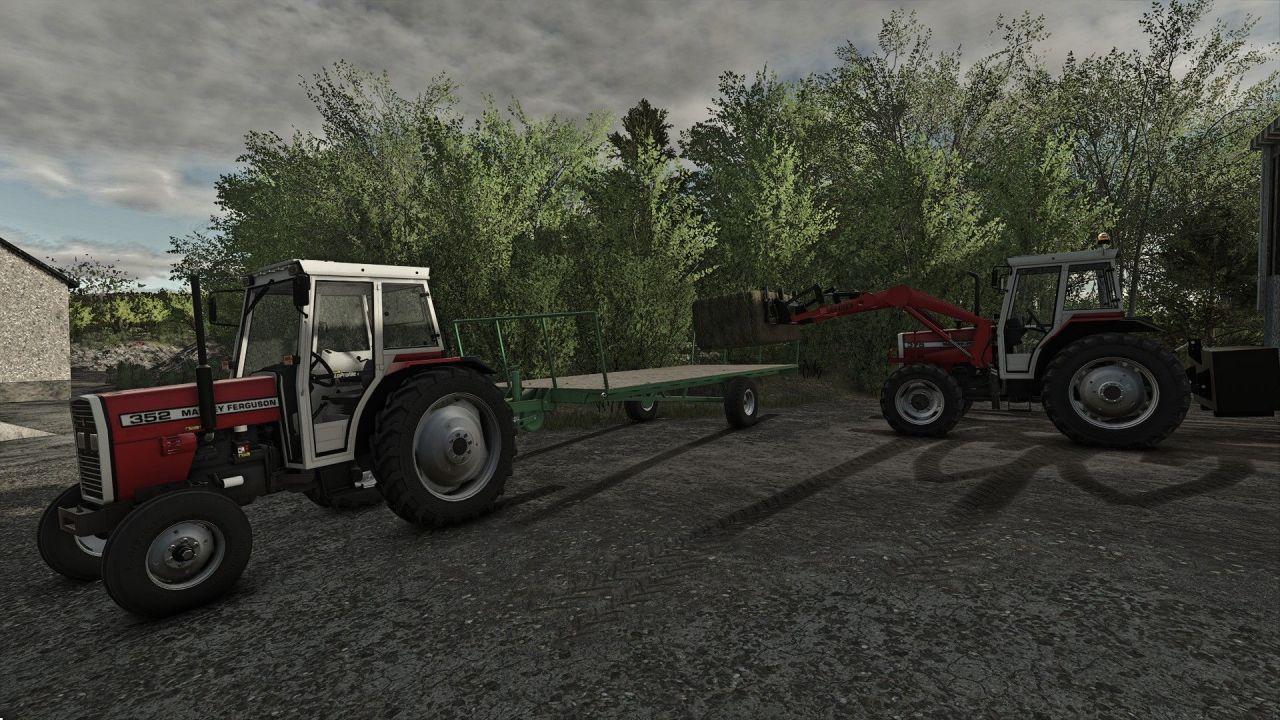 Legendärer Traktor Massey Ferguson 300 Series UK/Europa — Flexible Einstellungen für FS25