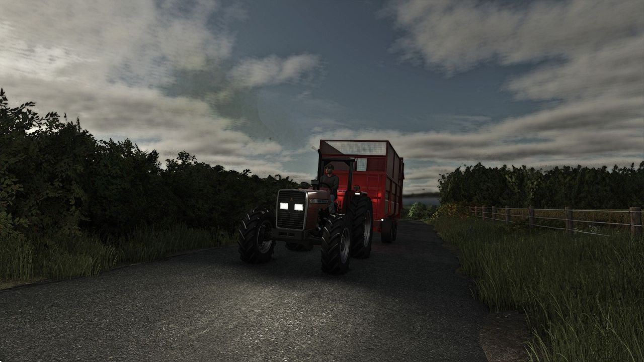Legendärer Traktor Massey Ferguson 300 Series UK/Europa — Flexible Einstellungen für FS25
