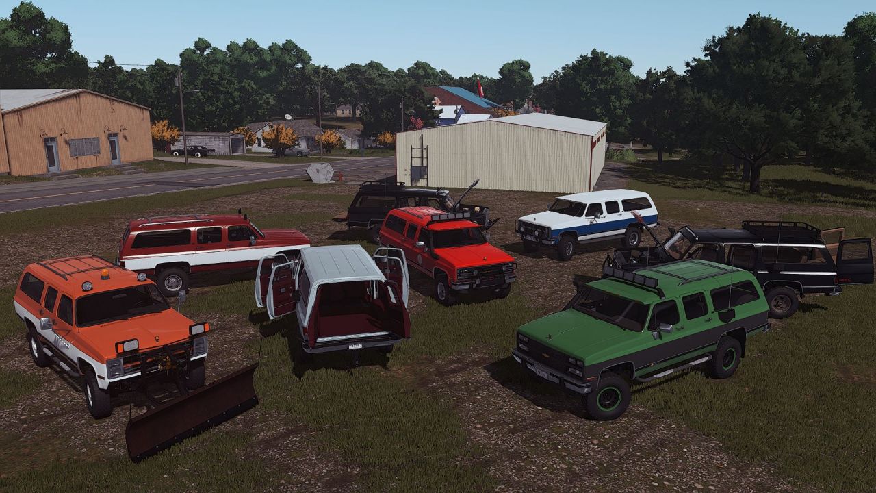 Легендарний GMC/Chevrolet Suburban 1981-1989 — Класичний Позашляховик для Farming Simulator 25