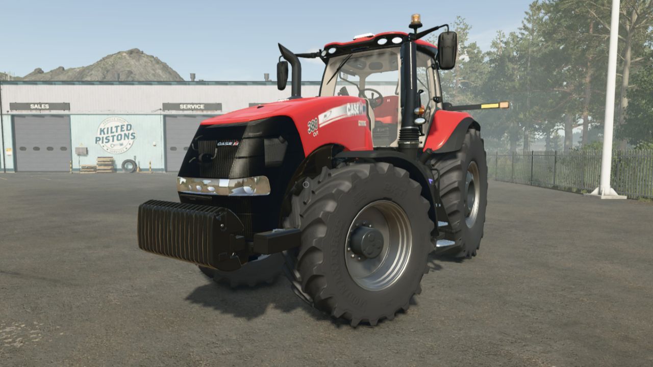 Powerful Tractor Case IH Magnum 2018 Series for Farming Simulator 25 — Maximum Pulling Power and Settings