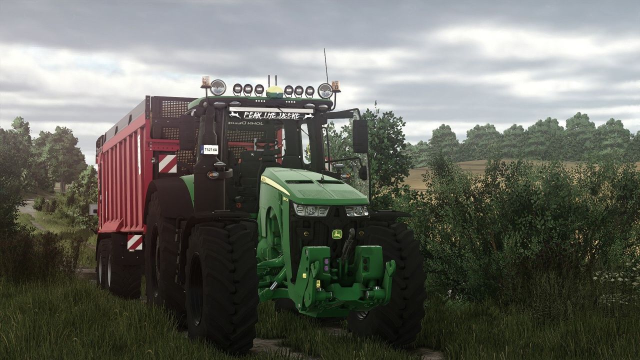 Powerful John Deere 8R Series Edit Tractor for Farming Simulator 25 — Maximum Settings