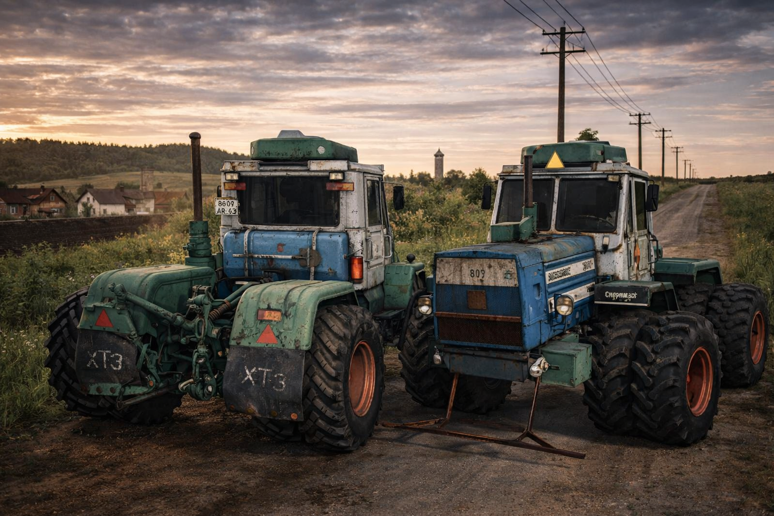 Мод на трактори ХТЗ T-150K для Фермер Симулятор 25 - Скріншоти
