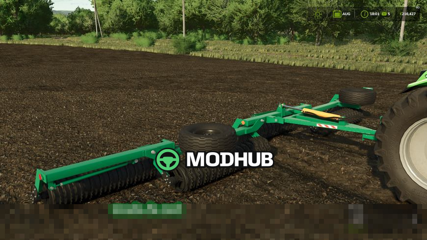 Мод на Катки KKZ 6 — 9.2 для Фермер Симулятор 25