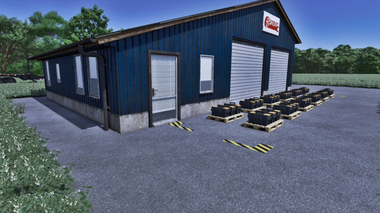 Ефективна Виробнича Станція Maintenance Production для Farming Simulator 25