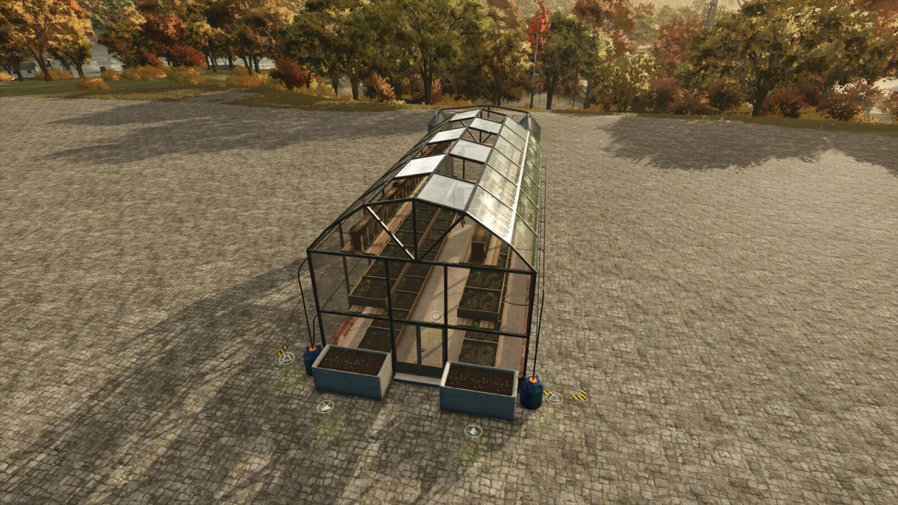 Ефективна Велика Теплиця Universal Large Greenhouse з Медовим Виробництвом для FS25