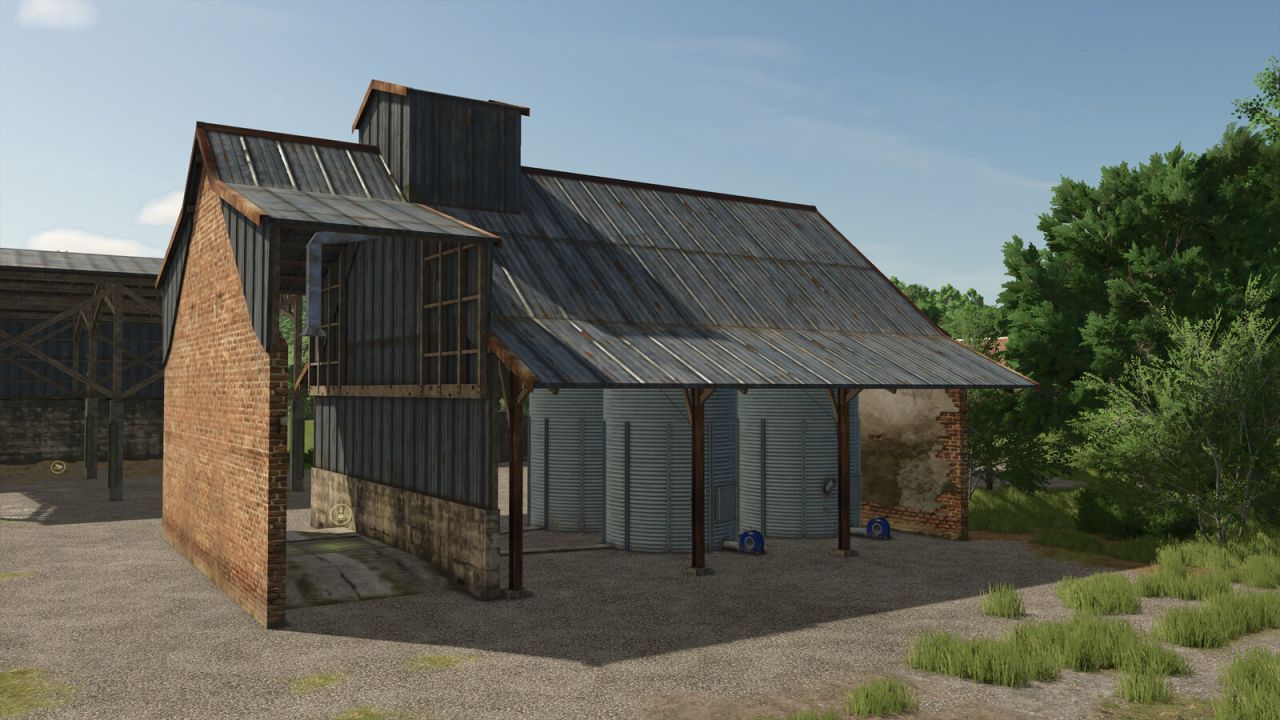 Ефективний Силос Ivoy Cereal на 500 000 л для Зерна у Farming Simulator 25