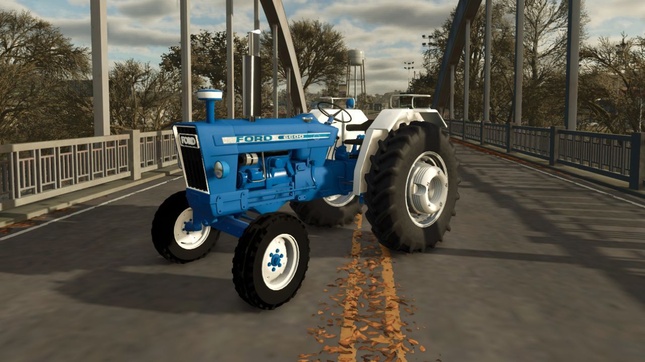 Legendary Tractor Ford 6600 for Farming Simulator 25 — Realistic Transmission 32 km/h