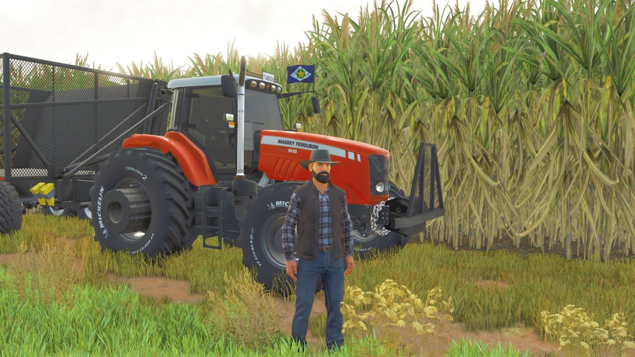 Powerful Tractor Massey Ferguson 7370 — Reliable Classic for Any Work in FS25