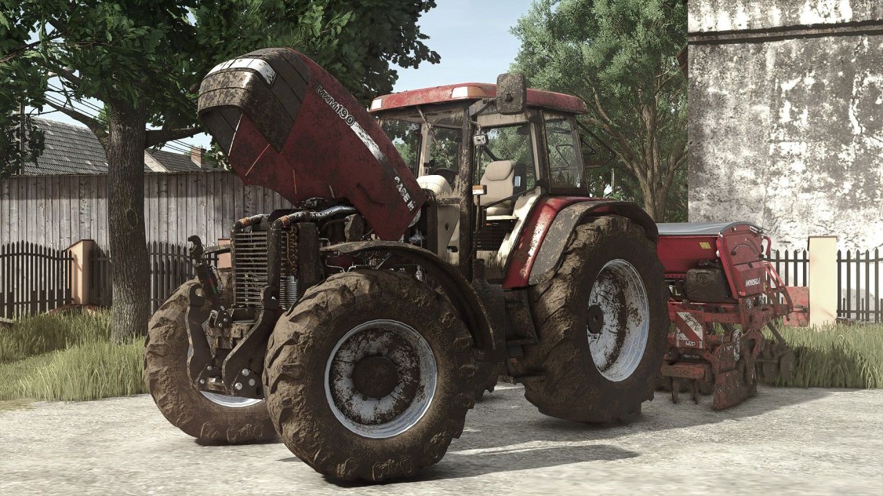 Потужний Трактор Case IH MXM 190 для FS25 — 235 к.с., GPS та Precision Farming