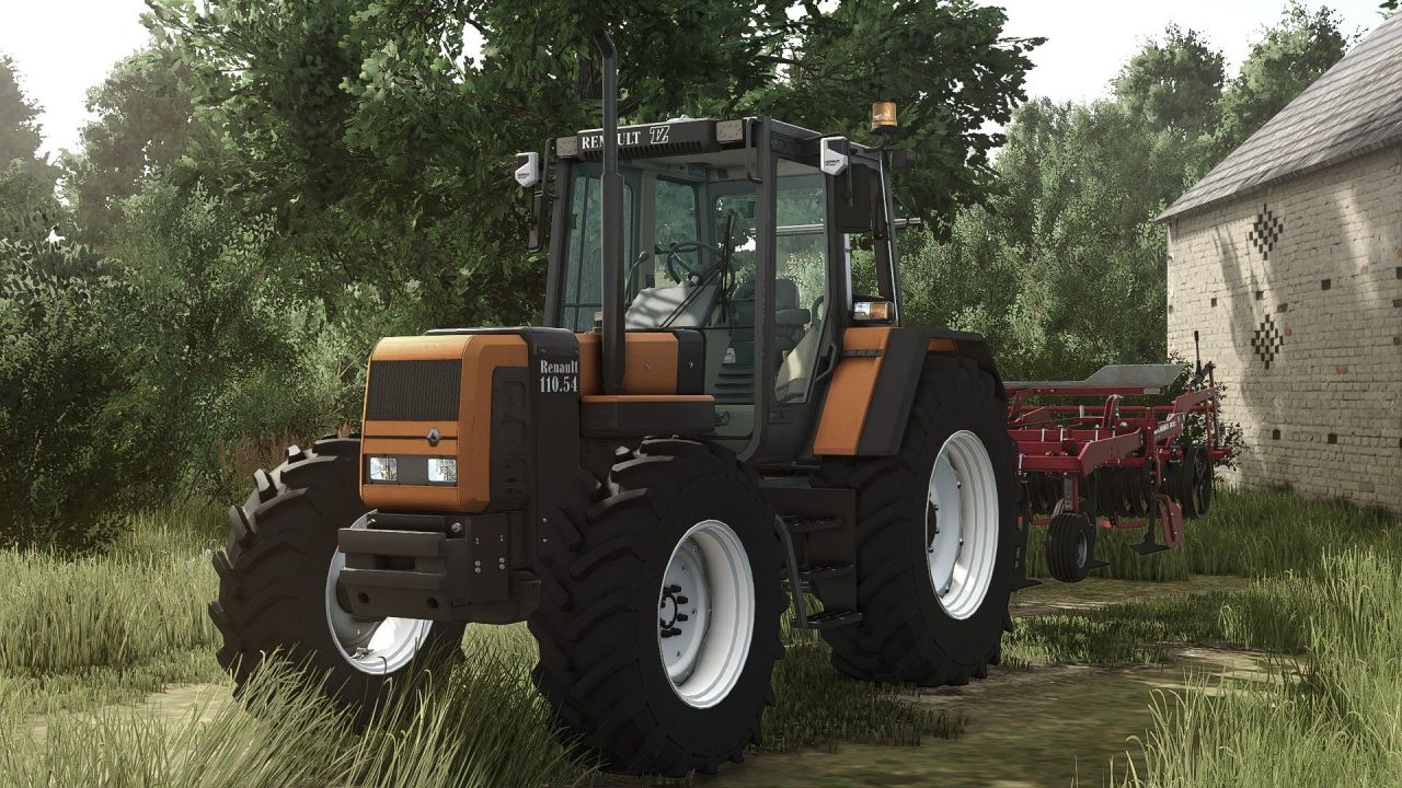 Effizienter Traktor Renault TZ für Farming Simulator 25 mit einer Menge an Einstellungen