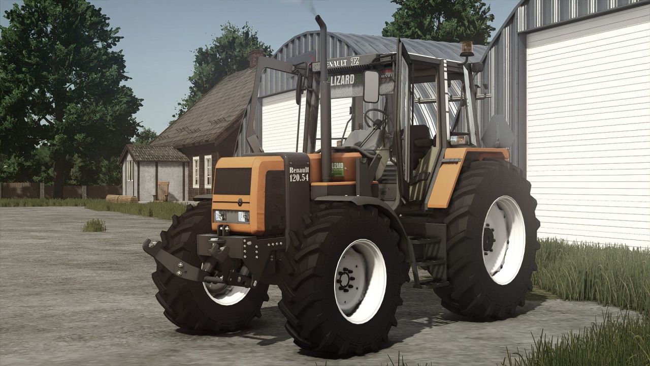 Efektywny Traktor Renault TZ do Farming Simulator 25 z Mnóstwem Ustawień