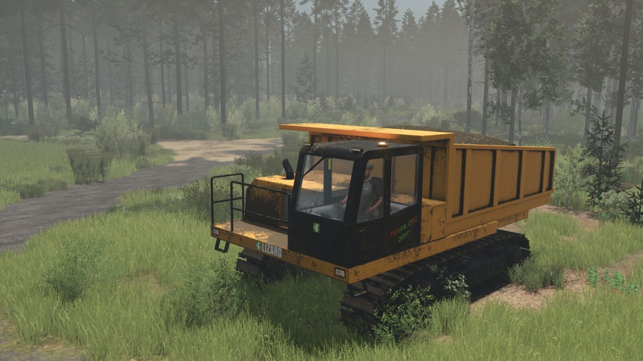 Потужний Гусеничний Самоскид Tracked Dump Truck для Будівництва та Кар’єрів у FS25