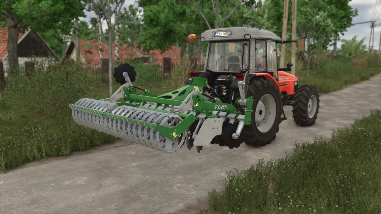 Ефективна Дискова Борона Tolmet Astat 300 для Малих і Середніх Ферм