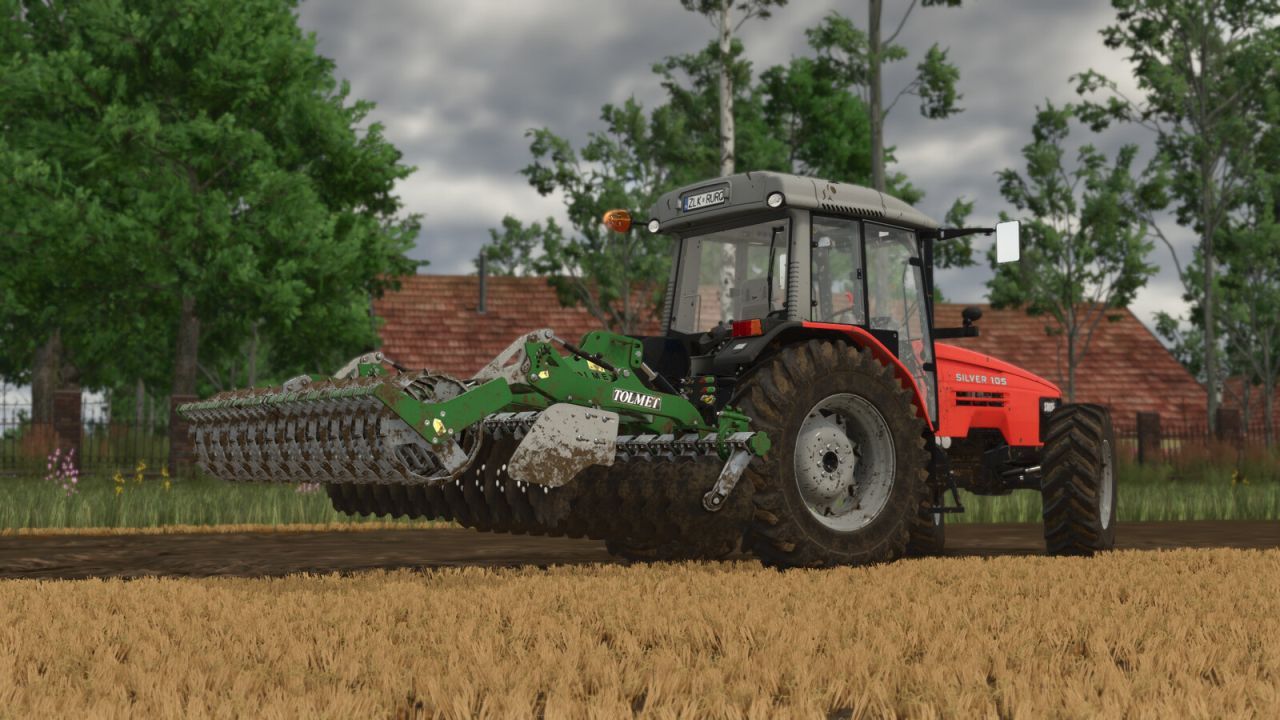 Ефективна Дискова Борона Tolmet Astat 300 для Малих і Середніх Ферм