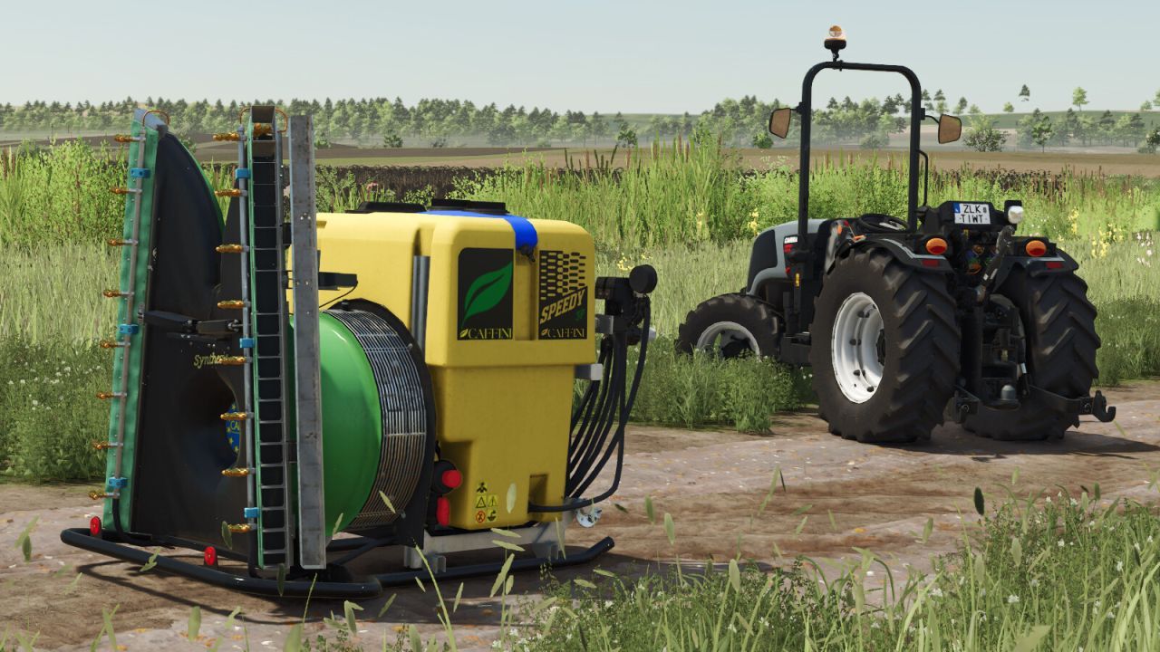 Ефективний Обприскувач Caffini Synthesis для Садів і Виноградників у Farming Simulator 25