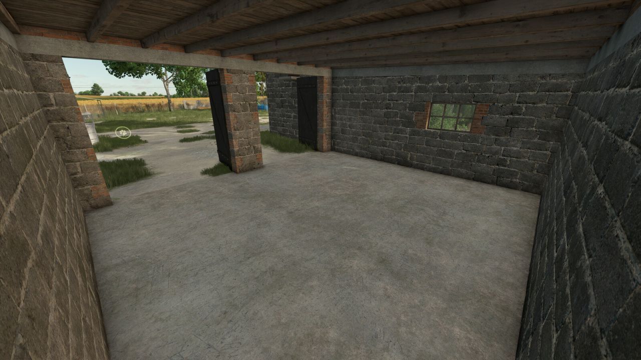 Efektywny Garage Pack: Kompaktowe Garaże dla Maszyn + Kurnik dla FS25