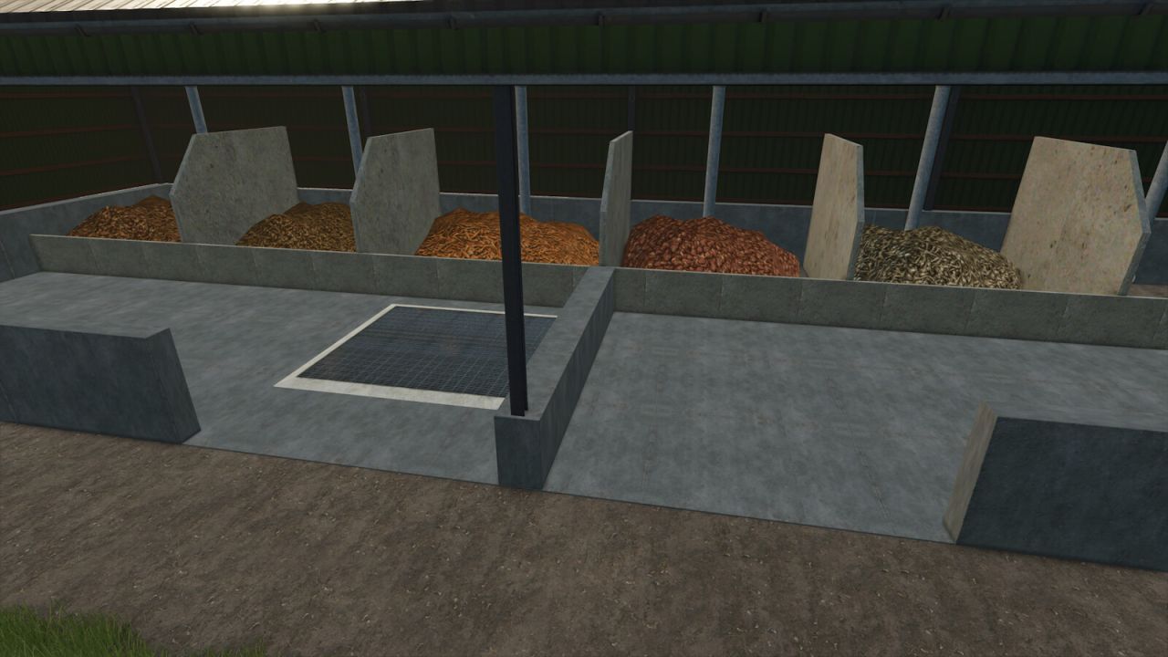 Ефективне Сховище Earth Crop Storage для Коренеплодів у Farming Simulator 25