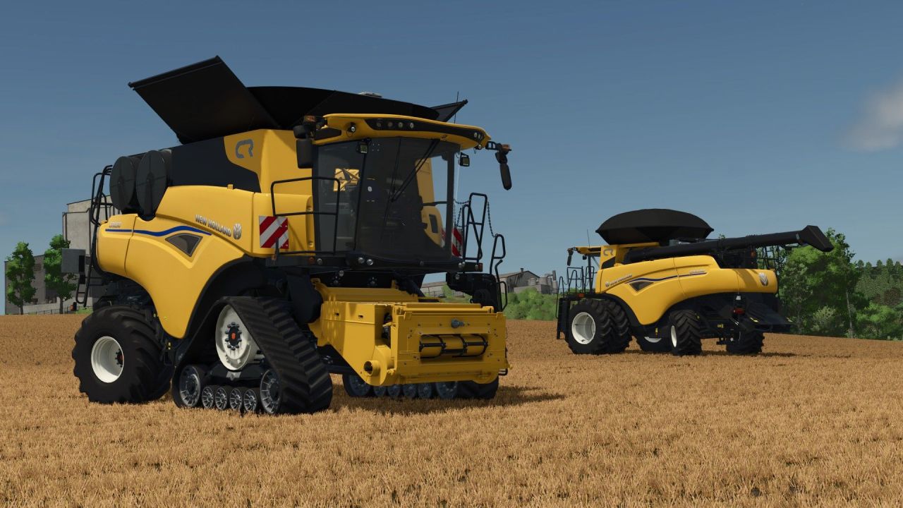 Neuer Leistungsstarker Mähdrescher New Holland CR1090 2024 für Maximale Erträge in FS25