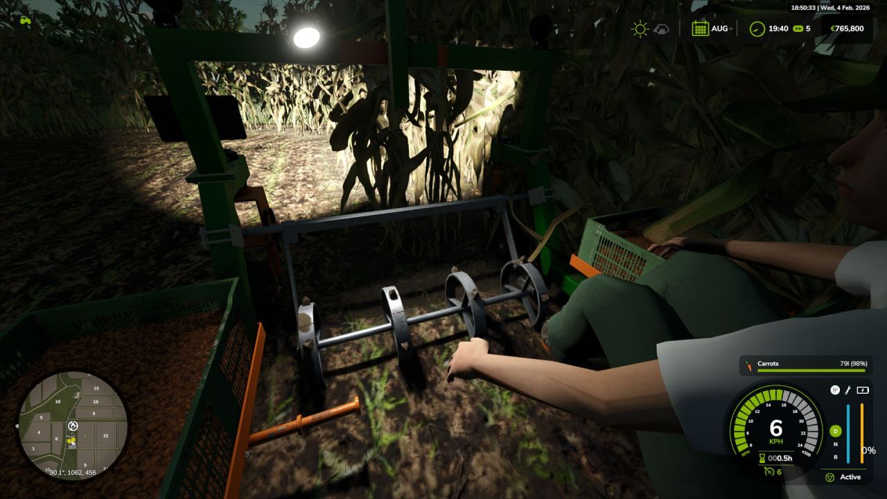 Ефективний Електричний Комбайн EcoGreen Multis для Овочів у Farming Simulator 25
