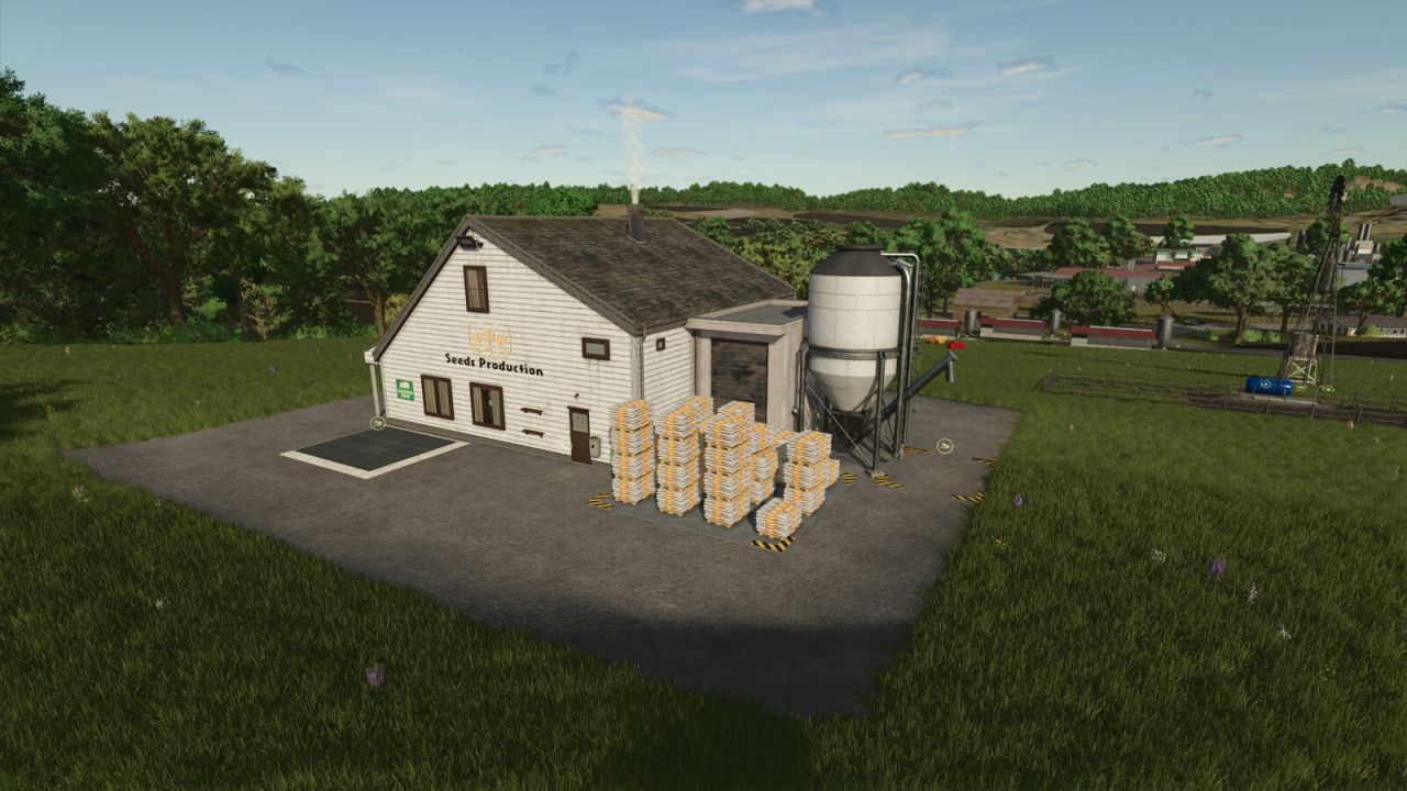 Ефективна Seed Production Factory — Виробництво Насіння з Обробкою для Farming Simulator 25