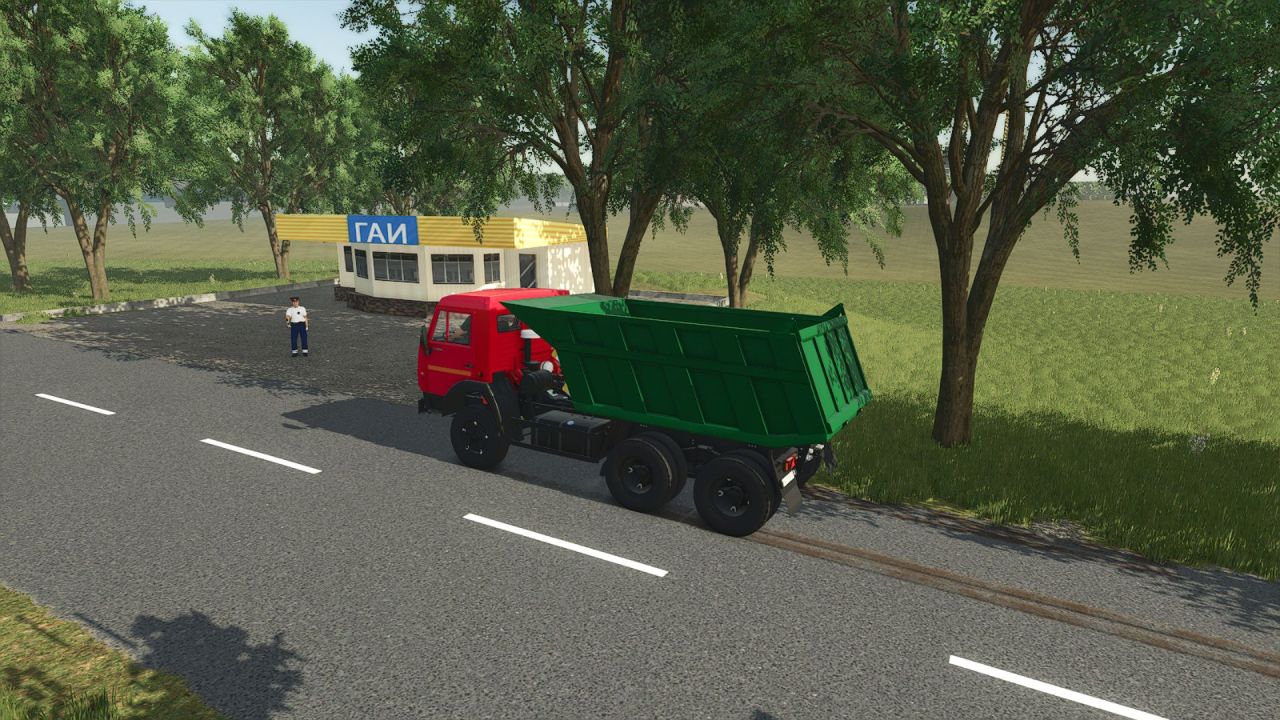 Потужний Самоскид Kamaz Savok для Farming Simulator 25 — Швидкий та Місткий