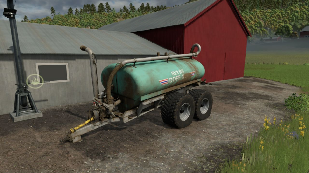 Ефективна Цистерна для Гноївки Moi Doff X11 (11 000 л) для Farming Simulator 25