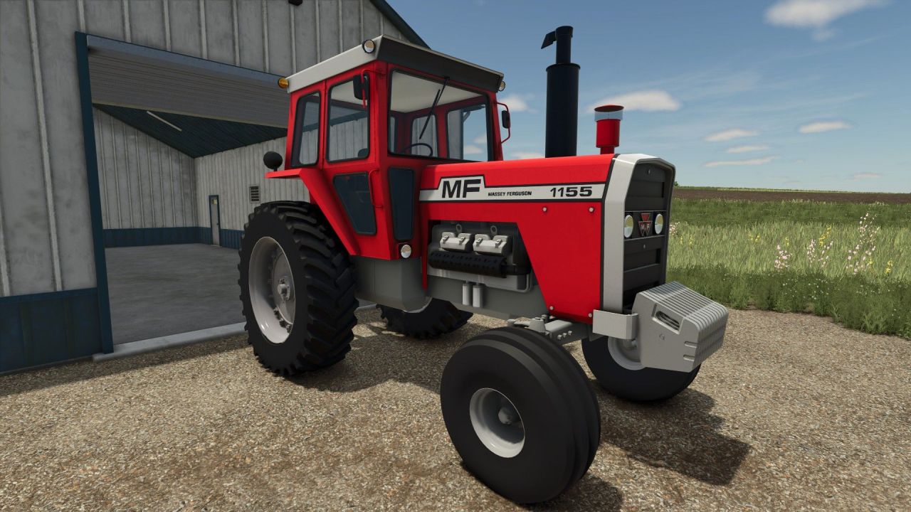Legendärer Traktor Massey Ferguson 1155 — 155 PS für schwere Arbeiten in FS25