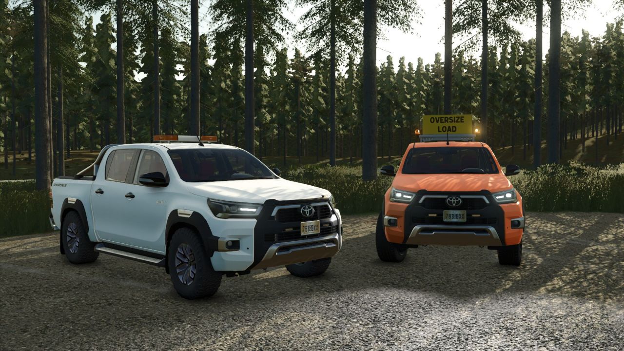 Ефективний Пікап Toyota Hilux 2021 Edit для Farming Simulator 25 — Швидкий та Універсальний
