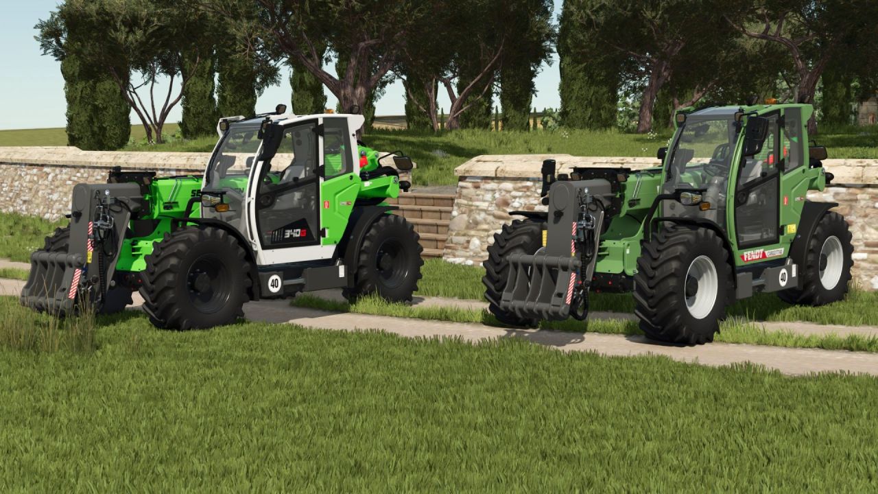 Ефективний Телескопічний Навантажувач Fendt Cargo T740 / Sennebogen 340G для FS25