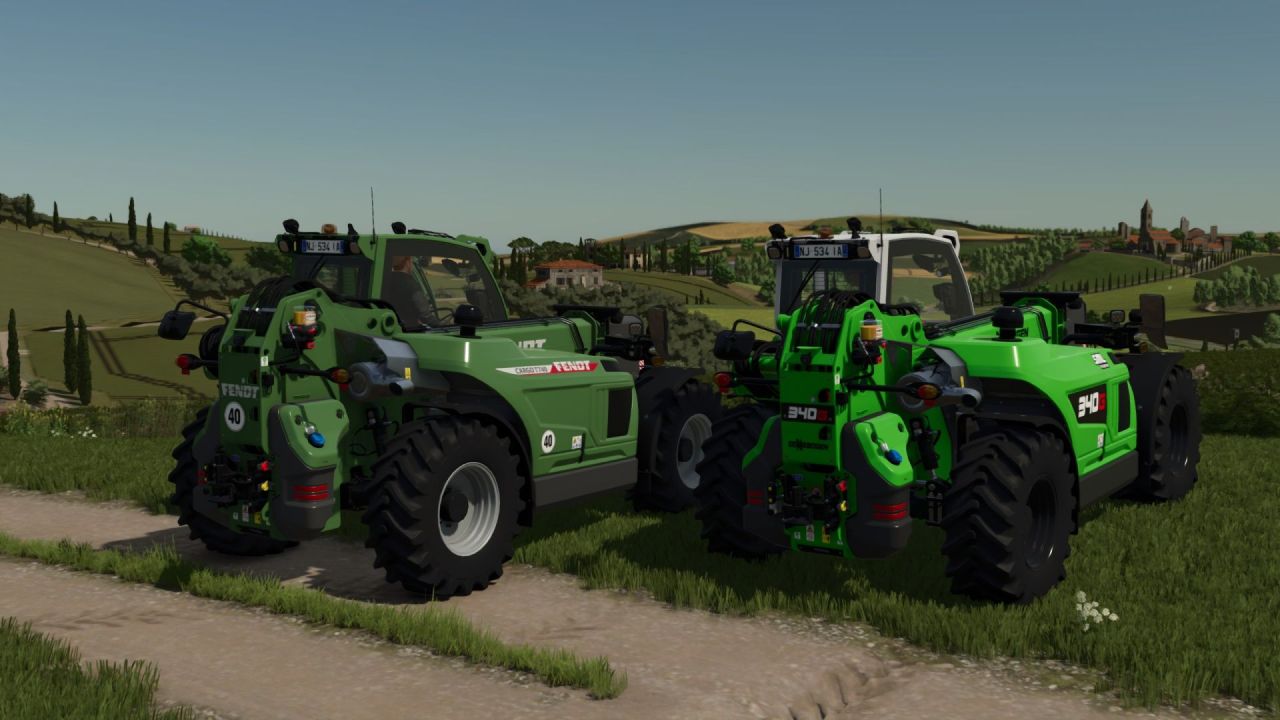 Ефективний Телескопічний Навантажувач Fendt Cargo T740 / Sennebogen 340G для FS25
