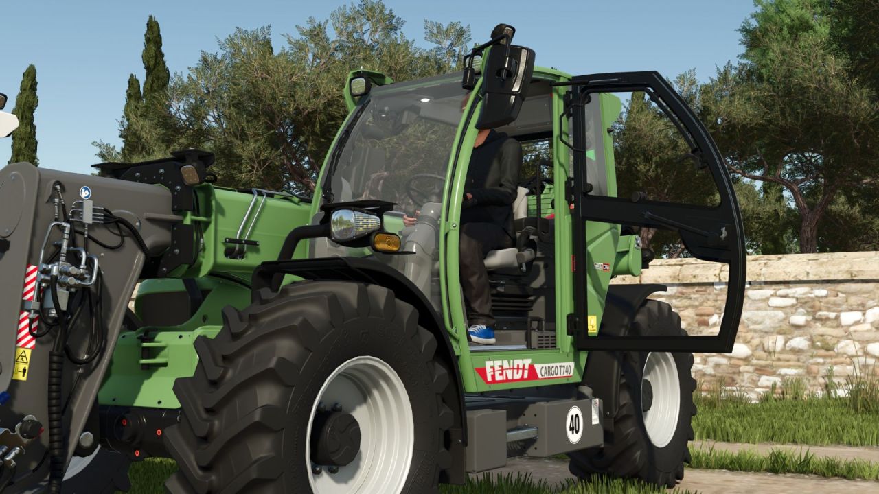 Ефективний Телескопічний Навантажувач Fendt Cargo T740 / Sennebogen 340G для FS25