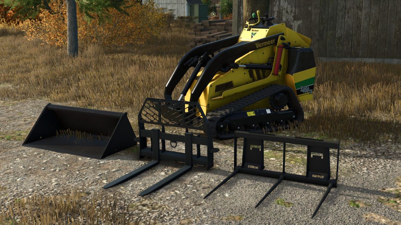 Powerful Vermeer S450TX Mini Loader for Tight Spaces and Heavy Work