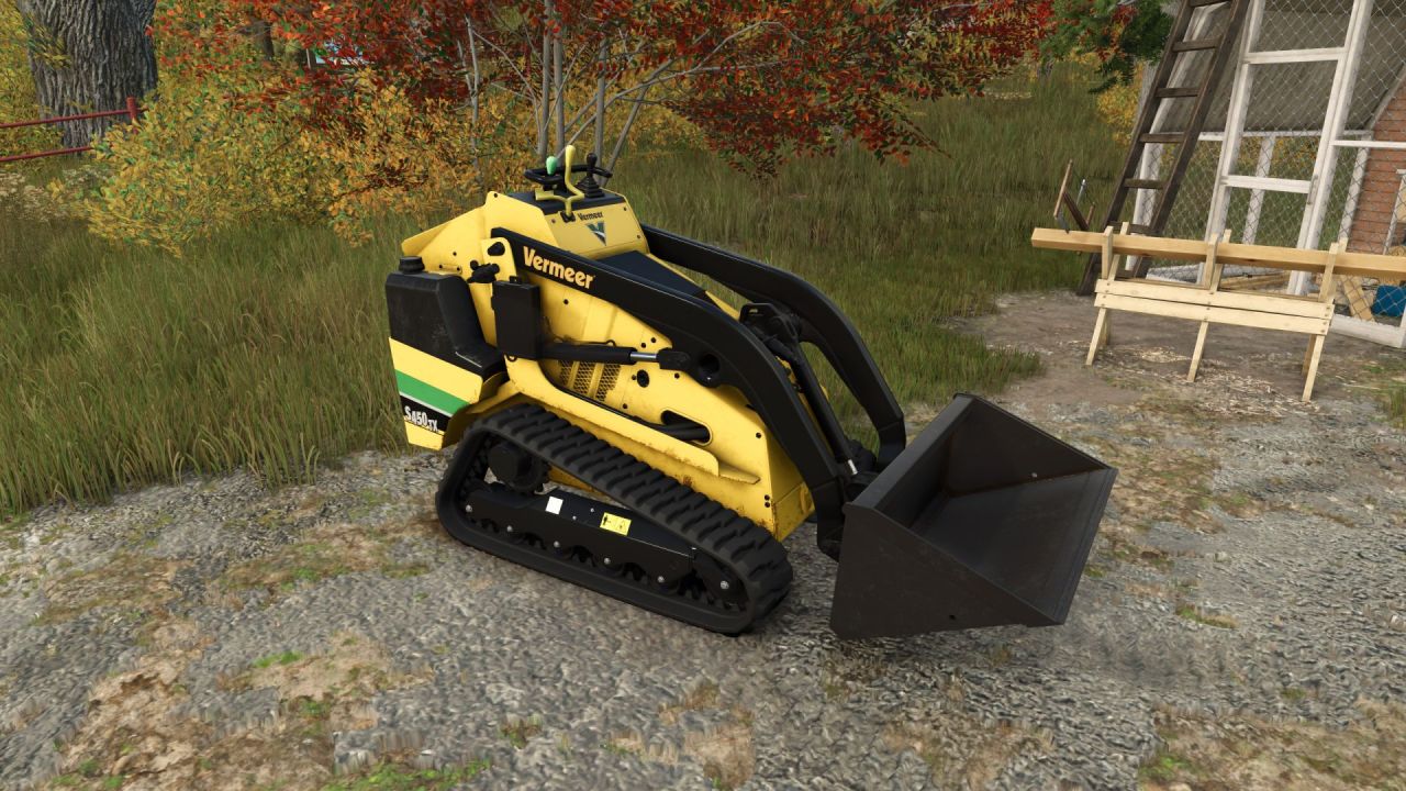 Powerful Vermeer S450TX Mini Loader for Tight Spaces and Heavy Work