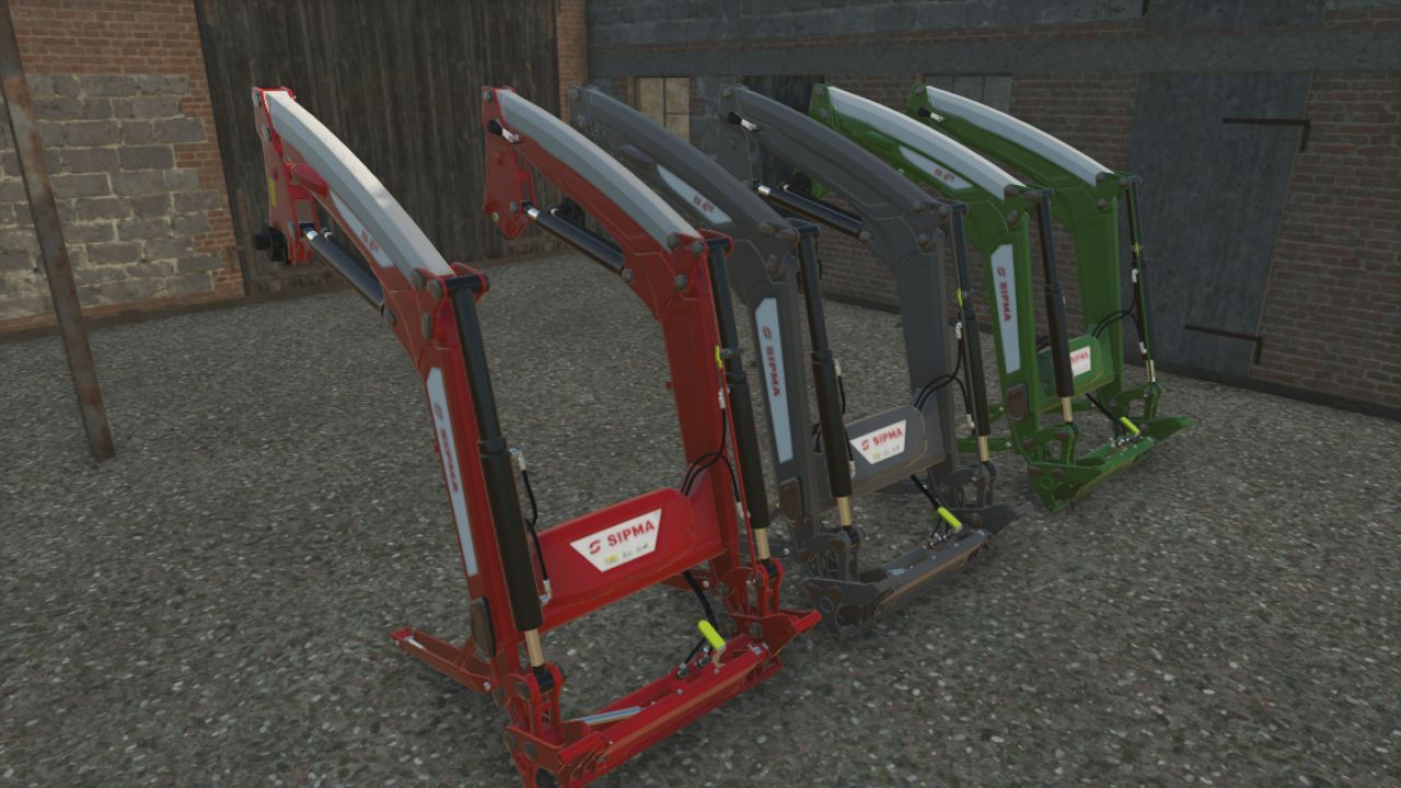 Ефективний Фронтальний Навантажувач Sipma Q4M для Farming Simulator 25