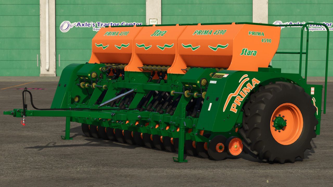Efektywna Siewnik Stara Prima 4590 z Transportowym Dyszlem do Precyzyjnego Wysiewu - Zrzuty ekranu
