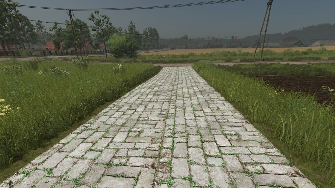 Neue Asphalt- und Pflasterstraßen — 6 Platzierbare Asphaltstraßen für Farming Simulator 25