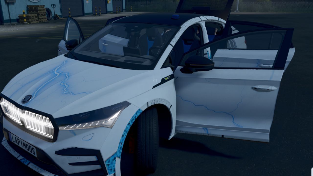 Стильний Електрокросовер Skoda Enyaq Coupé — Реалістичний Автомобіль для Farming Simulator 25