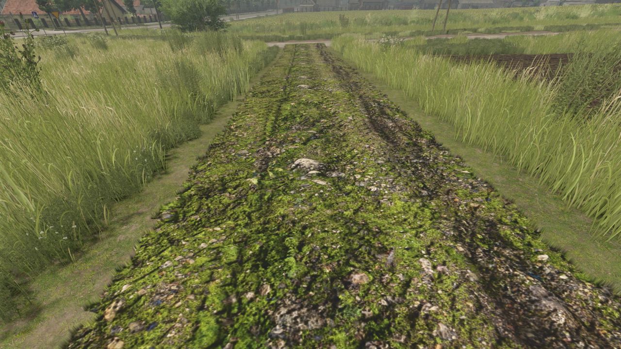 Neue Dekorative Straßen Mud and Cobblestone Roads für Farming Simulator 25 — Blech und Pflasterstein
