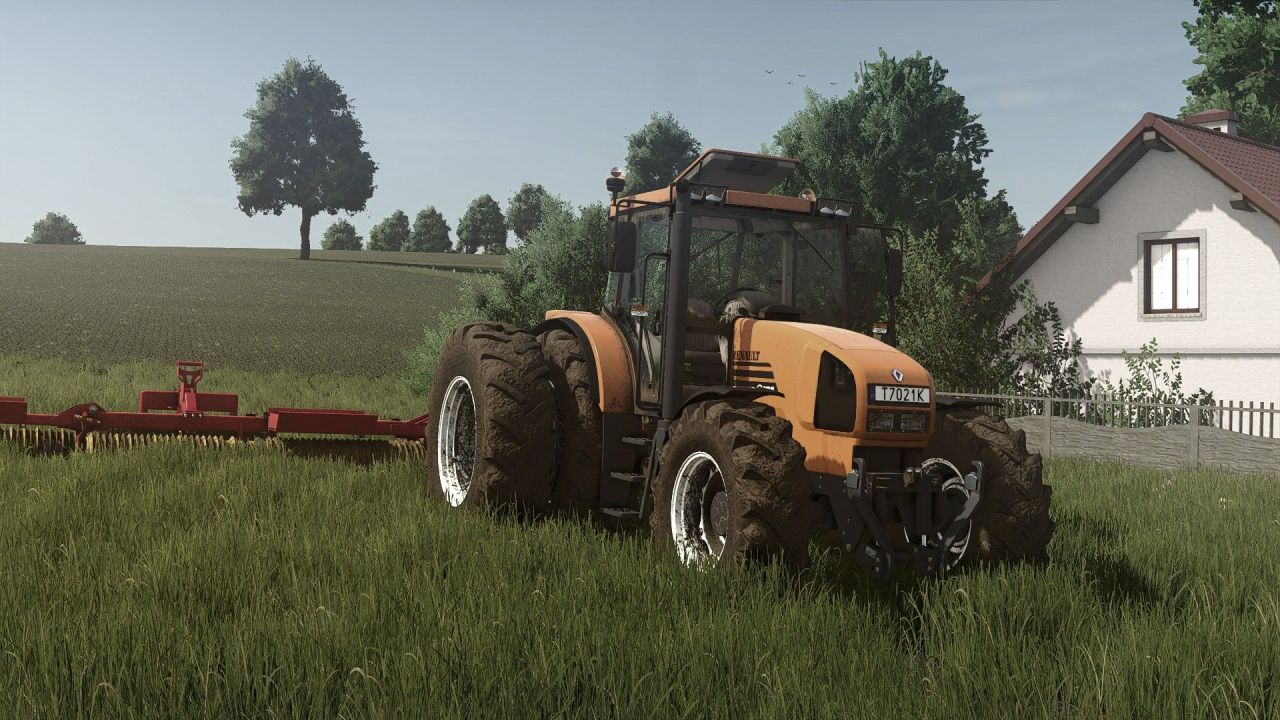 Legendärer Traktor Renault Ares 600 — Leistung 100–194 PS und viele Konfigurationen für FS25