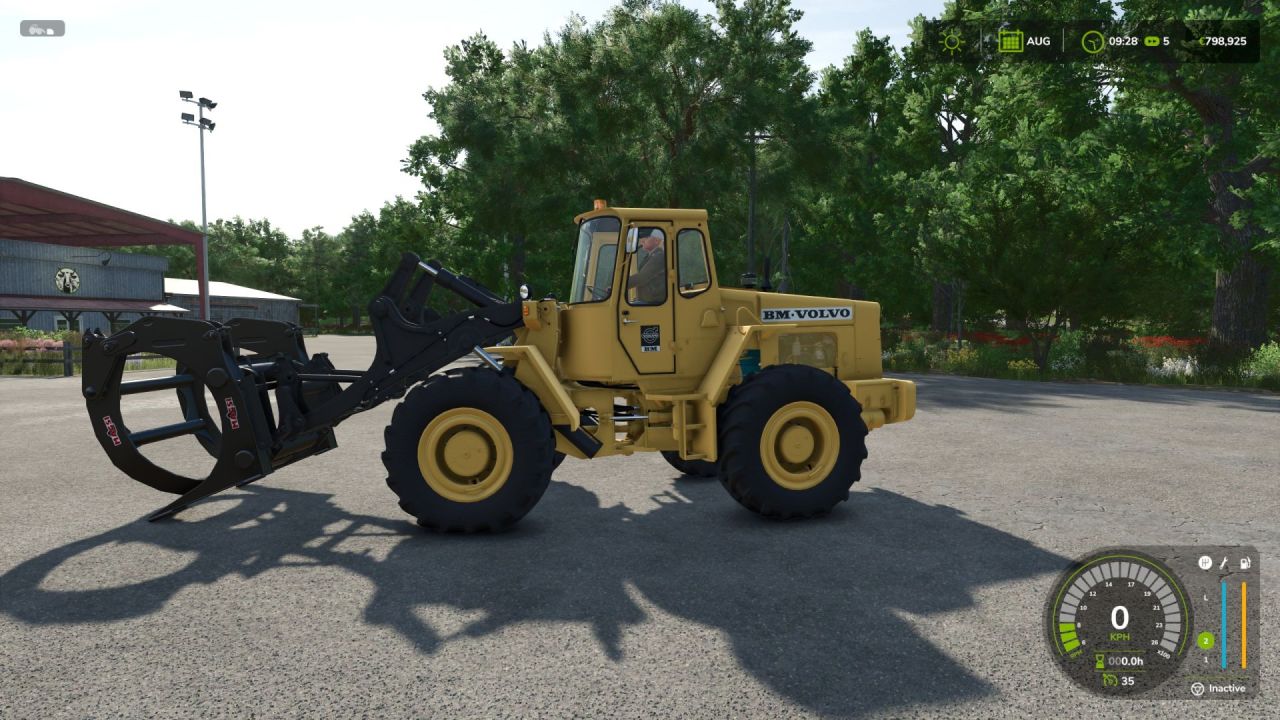 Mocny Ładowacz Czołowy Volvo BM LM 846 do Farming Simulator 25