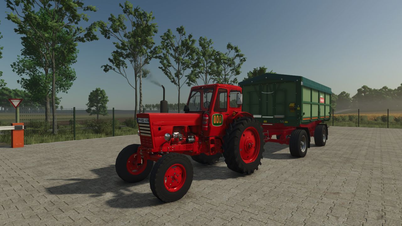 Легендарний Трактор MTZ 50 зі Стрічковим ("Лелека") Навантажувачем для Farming Simulator 25
