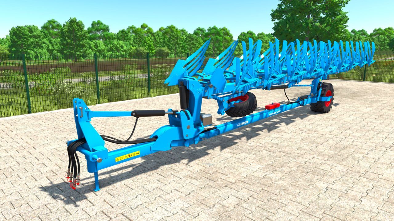 Ефективний Плуг Lemken Diamant 12 для Швидкої Оранки у Farming Simulator 25