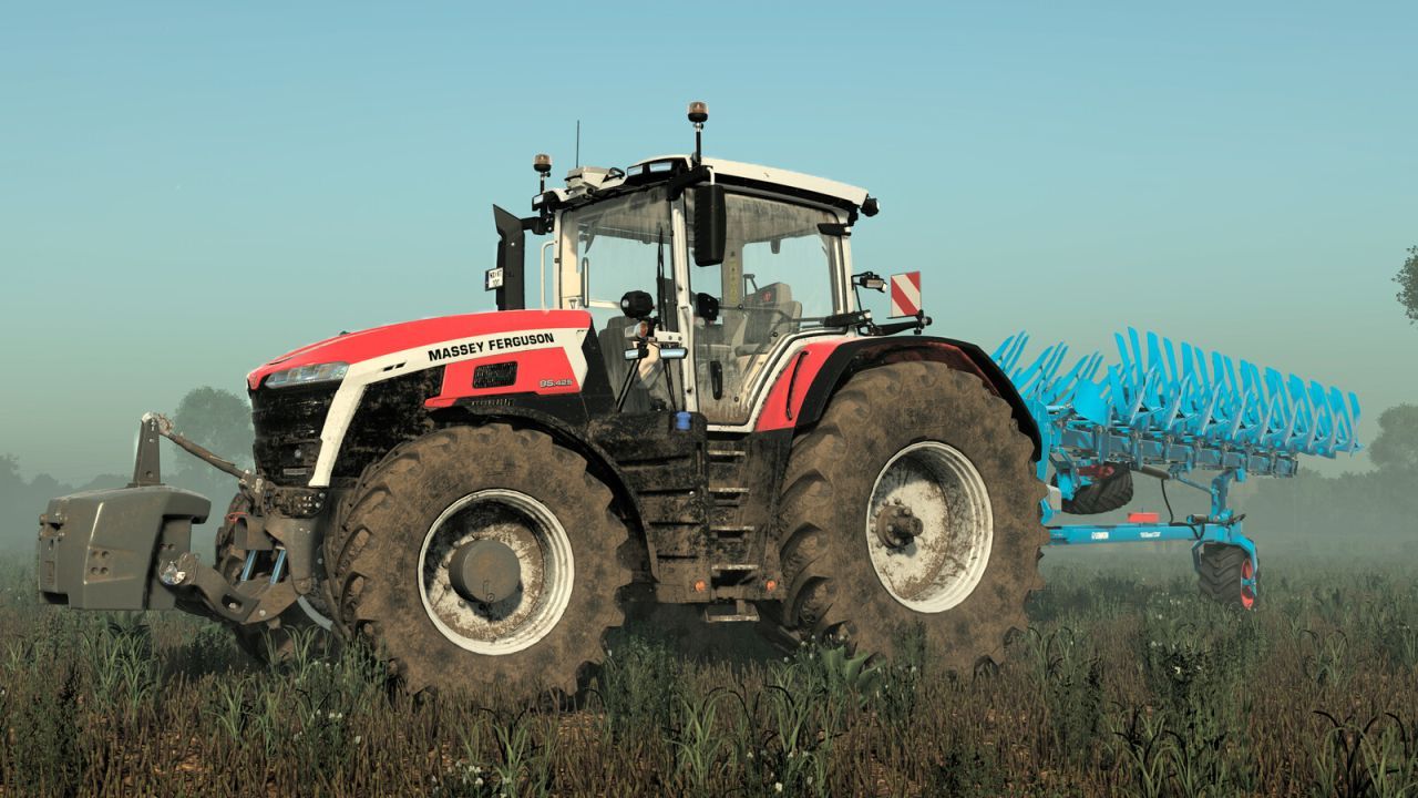 Efficient Plow Lemken Diamant 12 for Fast Plowing in Farming Simulator 25
