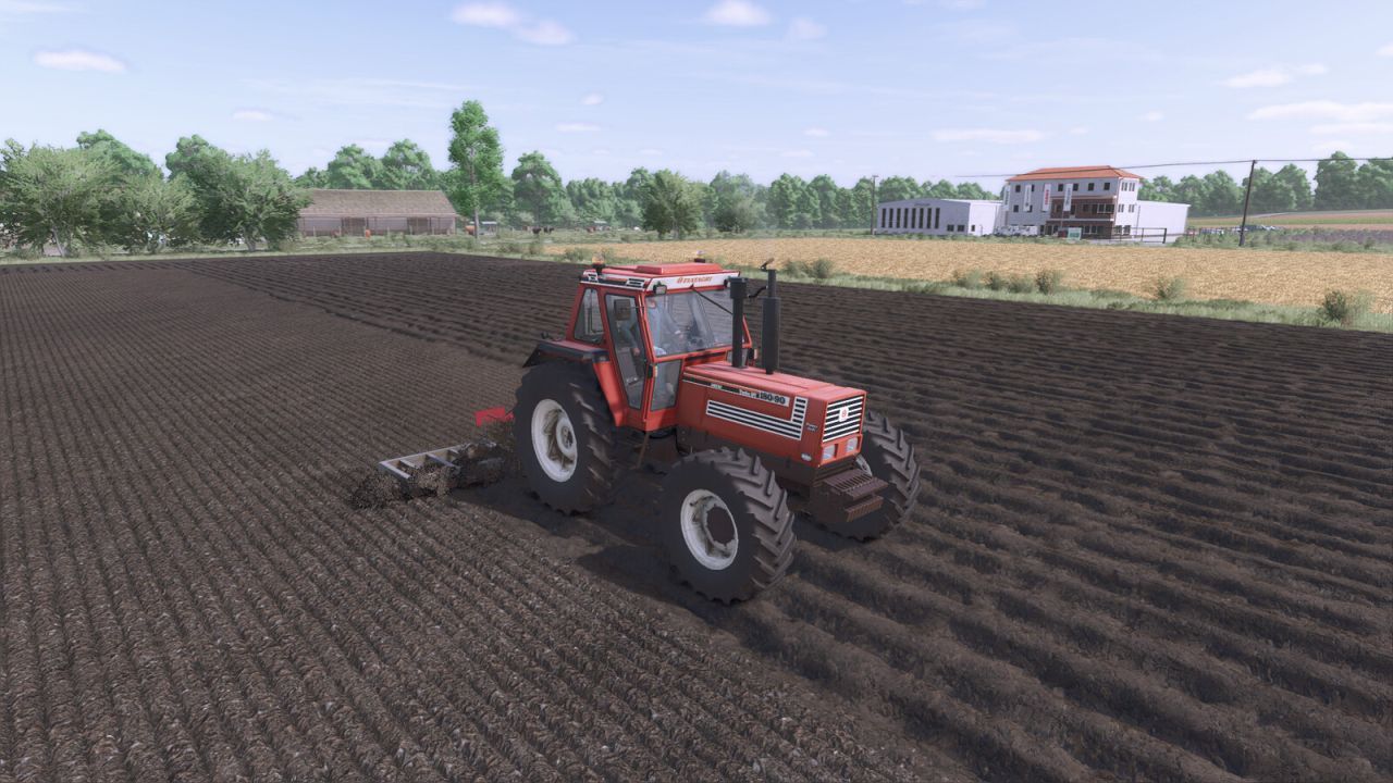 Ефективний Agricultural Leveler 5м — Розпушувач Ґрунту після Оранки для FS25
